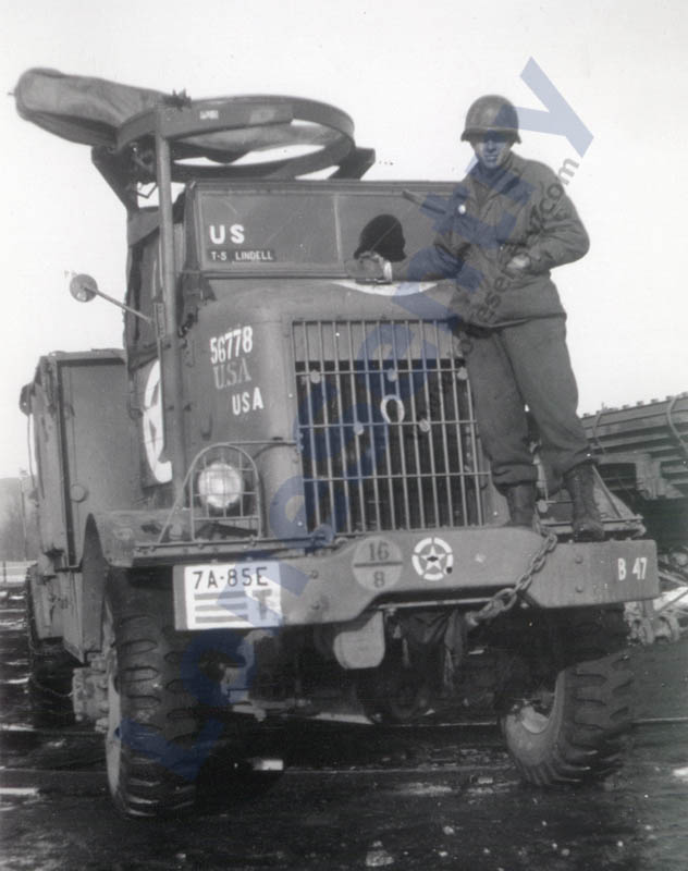 Truck of the 85th Engineer Heavy Ponton Battalion