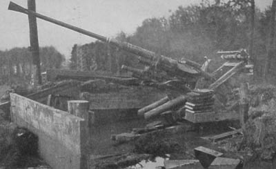 A German 20mm Bofors, captured in the Saverne area. From the slight indication of damage, the gun should soon be shooting at its former owners.