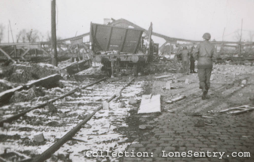 Metz France WWII Photo Set (1944 - 1945)