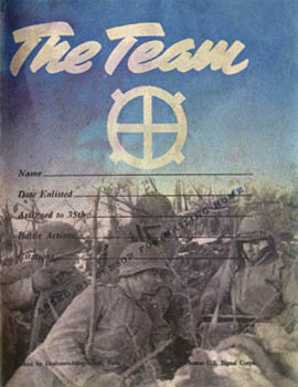 [35th Infantry: Inside Rear Cover; The Team]