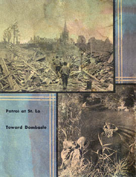 [35th Infantry: Rear Cover; Patrol at St. Lo; Toward Dombasle]