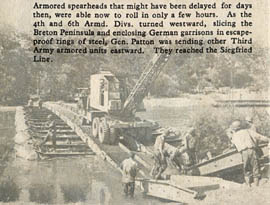 [Engineering the Victory: bridge construction, crane]
