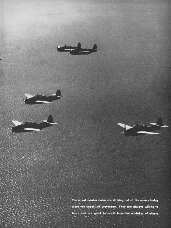 Avenger Torpedo Bombers in Formation