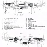 Bell P-39K and P-39L Airacobra Internal Layout