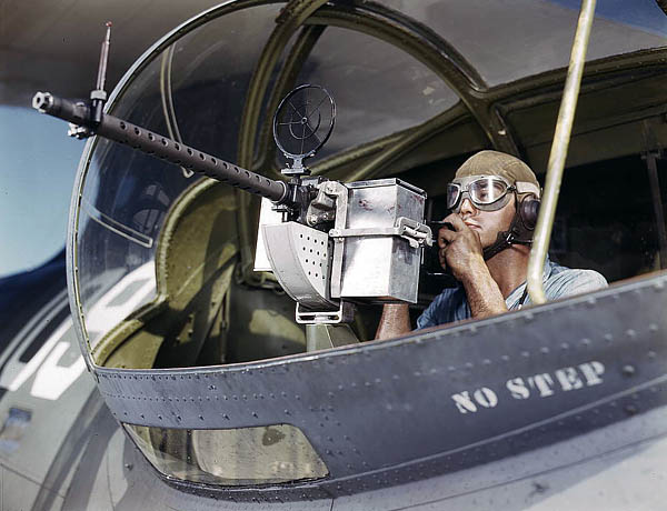 Consolidated PBY Catalina Blister Gun Position