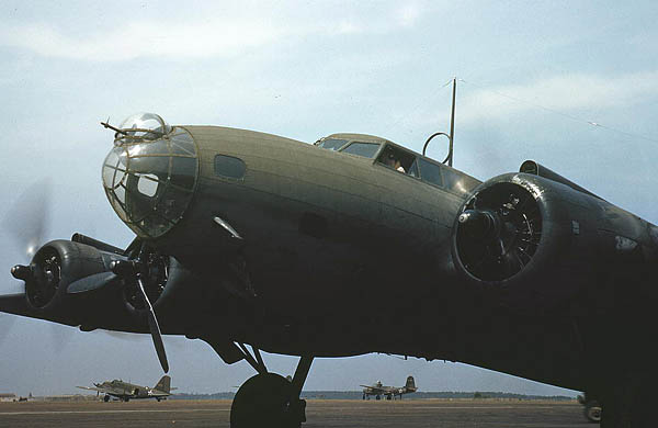 YB-17 Flying Fortress at Langley Field, Virginia