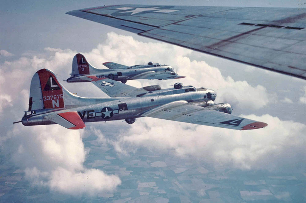 Boeing B-17G Flying Fortresses of the 532nd Bomb Squadron, 381st Bomb Group