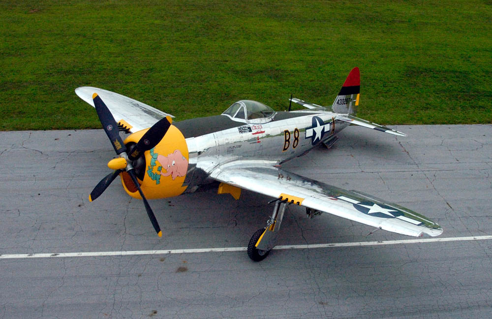 Republic P-47D at the National Museum of the United States Air Force in Dayton, Ohio. U.S. Air Force Photograph.