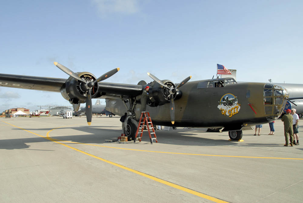 B-24 Liberator Engine Maintenance