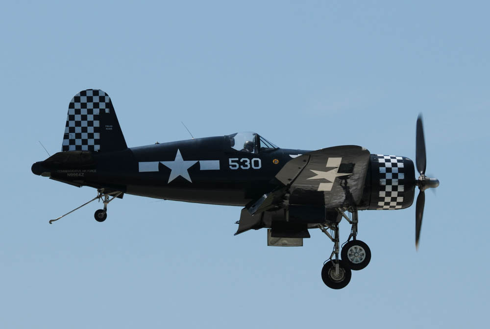 F4U Corsair with Landing Gear Down