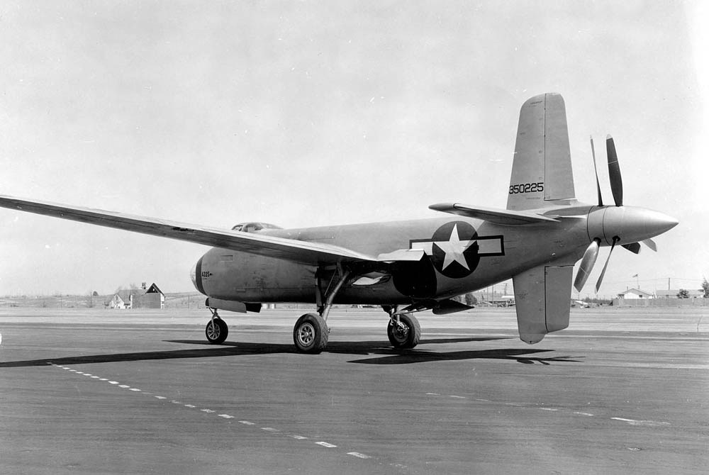 Douglas XB-42 Mixmaster. (U.S. Air Force Photograph.)