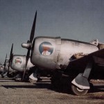 P-47 Thunderbolts of the 347th Fighter Squadron