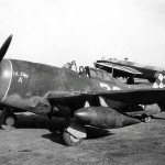 P-47 Thunderbolt "The Jenny A" of the 325th Fighter Group. (U.S. Air Force Photograph.)