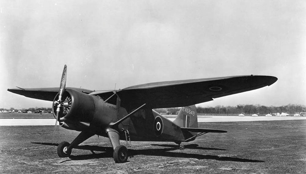 The Stinson Reliant AT-19 utility aircraft and trainer which was also used by the Royal Air Force and Royal Navy.