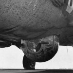 Closeup of the ball turret of the famous Boeing B-17 Flying Fortress Memphis Belle. (U.S. Air Force Photograph.)