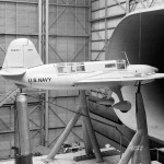 A Curtiss XSO3C-1 Seamew scout floatplane in the large wind tunnel at the NACA Langley Research Center, Virginia, October 1940. (NASA Photograph.)