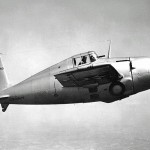 A U.S. Navy Grumman XF4F-3 Wildcat prototype photographed during flight testing in 1939. (U.S. Navy Photograph.)