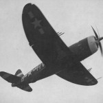A P-47 Thunderbolt takes off for a bomber escort mission during World War II. (U.S. Air Force Photograph.)