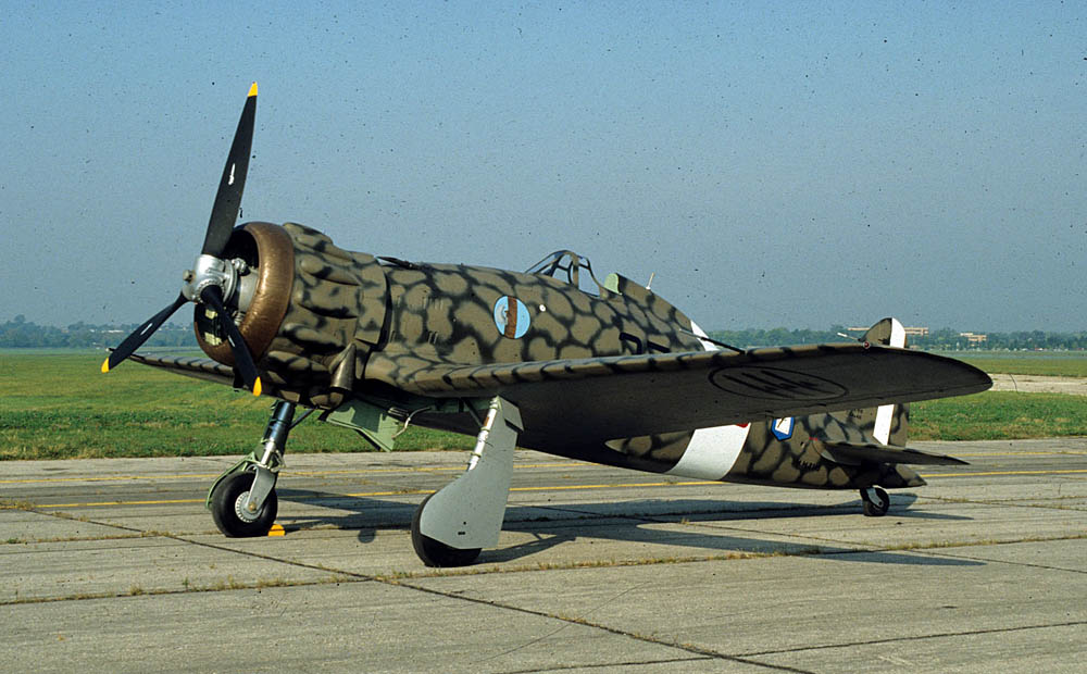 Italian Macchi MC.200 Saetta fighter at the National Museum of the United States Air Force. (U.S. Air Force Photograph.)