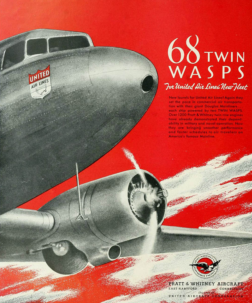 Twin Wasp Engines