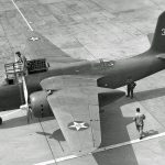 Top view of an early-model Douglas A-20A Havoc. (U.S. Air Force Photograph.)
