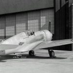 Curtiss XP-42 prototype created from a P-36A with a extended, streamlined nose. (NASA Photograph.)