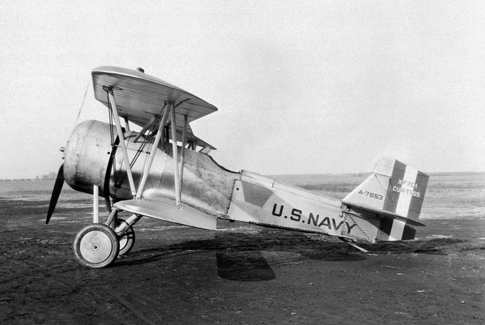Curtiss XF7C-1 Seahawk (NASA Photograph.)
