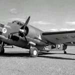 Lockheed A-29 Hudson, nicknamed "Mabel", photographed at at Ft. Nelson, Canada in July 1942. (U.S. Air Force Photograph.)
