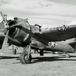 A Beaufighter Mk.VI belonging to the the 416th Night Fighter Squadron photographed on an airfield near Grottaglie, Italy in November 1943. (U.S. Air Force Photograph.)