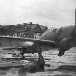 An Imperial Japanese Navy Mitsubishi A6M5 "Zero" fighter captured on a Japanese airfield on Saipan in the Mariana Islands in 1944. (U.S. Navy Photograph.)