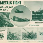 Your Metals Fight ...on land ...on sea ...in the air! (U.S. Government Printing Office.)