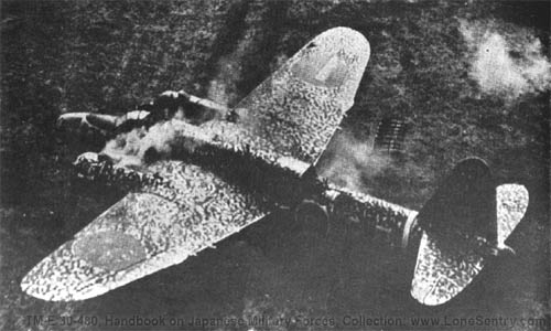 [Figure 73-B. Type 100 Medium bomber Helen.]