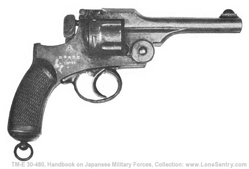 [Figure 170. Model 26 (1893) 9-mm revolver.]