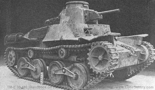 [Figure 244. Model 95 (1935) light tank.]