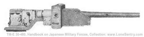 [Figure 256. Model 94 (1934) 37-mm tank gun.]