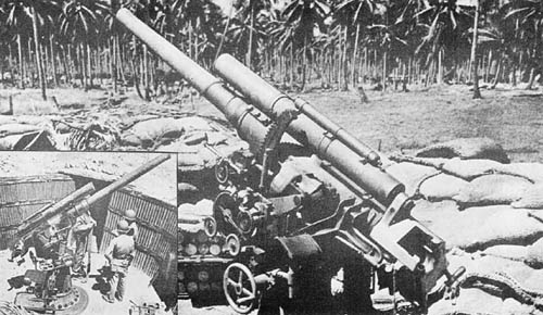 8 cm (7.62) High Angle Gun, Type 3 - Japanese