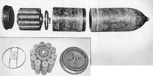 38 cm R. Sprgr. 4581: Rocket Projectile for Raketenwerfer 61