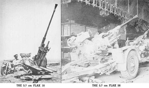 3 7 Cm Flak 18 And 36 Antiaircraft Gun Catalog Of Enemy Ordnance