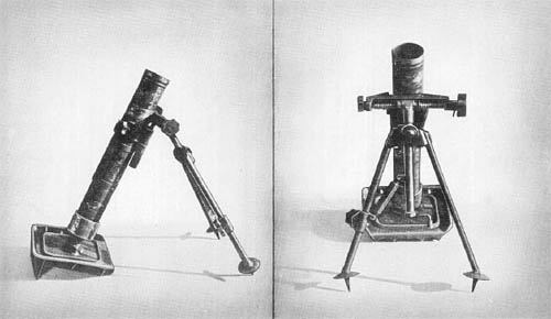 German Kz. 8 cm. Gr. W. 42: Short Mortar