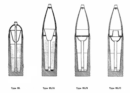 10.5 cm HL, HL/A, HL/B, HL/C: Hollow Charge Ammunition