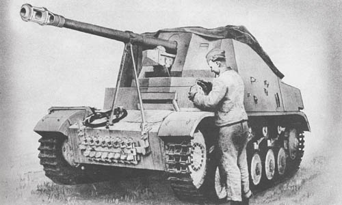 Pz. Jäg. II Aus. A-E u.F für 7.5 cm Pak 40 (Sd. Kfz. 131): S.P. Antitank Gun: Marder II