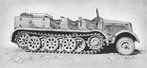 s. Zgkw. 12 t (Sd. Kfz. 8): Heavy Semitrack Prime Mover