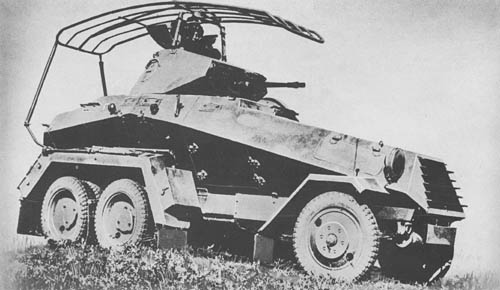 s. Pz. Sp. Wg. (Sd. Kfz. 231, 232, 263): 6-Wheeled Armored Cars