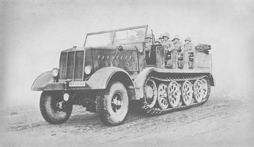 s. Zgkw. 18t - Sd.Kfz. 9: Heavy Semitrack Prime Mover