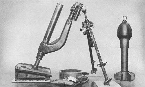 20 cm Leichte Ladungswerfer: Spigot Mortar 20 cm Leichte Ladungswerfer: Spigot Mortar