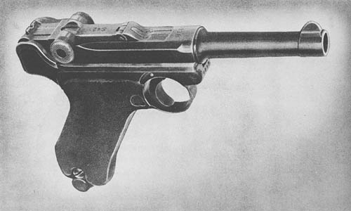 WW2 German Parabellum Pistol