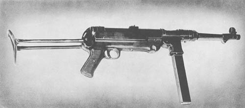 MP 38 and MP 40 Schmeisser Submachine Gun