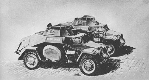 l. Pz. Sp. Wg. (Sd. Kfz. 221, 222, 223): 4-Wheeled Armored Cars