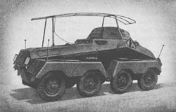 s. Pz. Sp. Wg. (Fu.) (Sd. Kfz. 232) (8 Rad): Heavy Armored Scout Car (8 Wheels)
