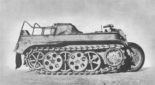 Kettenkrad - kl. K. Kw. (Sd. Kfz. 2): Motorcycle Tractor